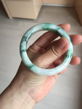 Load image into Gallery viewer, 53.7mm Certified 100% natural Type A sunny green purple jadeite jade bangle BQ35-4145