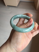 Load image into Gallery viewer, 54.3mm Certified 100% natural Type A dark green jadeite jade bangle BN12-7067