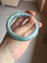 Load image into Gallery viewer, 54.3mm Certified 100% natural Type A dark green jadeite jade bangle BN12-7067