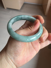 Load image into Gallery viewer, 54.3mm Certified 100% natural Type A dark green jadeite jade bangle BN12-7067