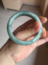 Load image into Gallery viewer, 54.3mm Certified 100% natural Type A dark green jadeite jade bangle BN12-7067