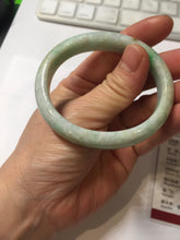 Load image into Gallery viewer, 50.5mm certified 100% natural type A sunny green brown oval jadeite bangle PH169-5802