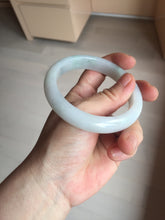 Load image into Gallery viewer, 58mm Certified type A 100% Natural light green/white Jadeite bangle AR118-0253
