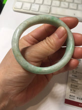 Load image into Gallery viewer, 50.5mm certified 100% natural type A sunny green brown oval jadeite bangle PH169-5802