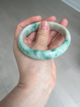 Load image into Gallery viewer, 59.2mm Certified Type A 100% Natural green purple Jadeite Jade bangle S86-7051
