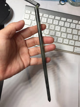 Load image into Gallery viewer, 20cm 100% Natural black dark green ink painting(水墨画) Xiu Jade (Serpentine) Hairpin AW62