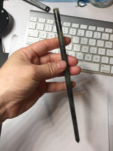 Load image into Gallery viewer, 20cm 100% Natural black dark green ink painting(水墨画) Xiu Jade (Serpentine) Hairpin AW62