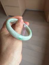 Load image into Gallery viewer, 50.5mm certified 100% natural type A sunny green brown oval jadeite bangle PH169-5802