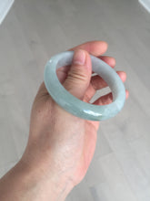 Load image into Gallery viewer, 53.5mm certified 100% natural Type A light green/purple jadeite jade bangle BP34-3401