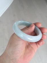 Load image into Gallery viewer, 53.5mm certified 100% natural Type A light green/purple jadeite jade bangle BP34-3401