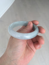 Load image into Gallery viewer, 53.5mm certified 100% natural Type A light green/purple jadeite jade bangle BP34-3401