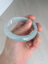 Load image into Gallery viewer, 53.5mm certified 100% natural Type A light green/purple jadeite jade bangle BP34-3401