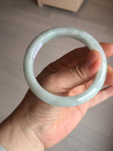 Load image into Gallery viewer, Shopify only. 55mm Certified type A 100% Natural green/white/purple Jadeite bangle AX142 Add on item