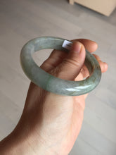 Load image into Gallery viewer, 56.2mm certified Type A 100% Natural green/red/gray/purple (FU LU SHOU) Jadeite Jade bangle BL78-8659