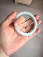 Load image into Gallery viewer, Shopify only. 55mm Certified type A 100% Natural green/white/purple Jadeite bangle AX142 Add on item