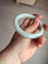 Load image into Gallery viewer, Shopify only. 55mm Certified type A 100% Natural green/white/purple Jadeite bangle AX142 Add on item