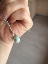 Load image into Gallery viewer, 12.5mm Type A 100% Natural sunny green white purple Jadeite Safety Guardian Button donuts pendant PH60 Add on item