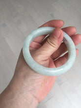 Load image into Gallery viewer, 52.5mm certified 100% natural Type A light green white jadeite jade bangle AR116-9424