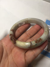Load image into Gallery viewer, 57.1mm certified 100% natural type A green/red/brown jadeite jade bangle GL37-17-8651
