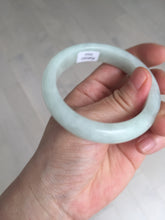 Load image into Gallery viewer, 52.5mm certified 100% natural Type A light green white jadeite jade bangle AR116-9424