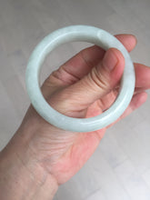 Load image into Gallery viewer, 52.5mm certified 100% natural Type A light green white jadeite jade bangle AR116-9424
