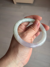 Load image into Gallery viewer, 55mm certified 100% natural type A green/purple/brown round cut jadeite jade bangle AU32-1339