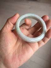 Load image into Gallery viewer, 51.5mm 100% natural type A green/white/purple jadeite jade bangle BM48-8044