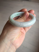 Load image into Gallery viewer, 51.5mm 100% natural type A green/white/purple jadeite jade bangle BM48-8044