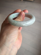 Load image into Gallery viewer, 51.5mm 100% natural type A green/white/purple jadeite jade bangle BM48-8044