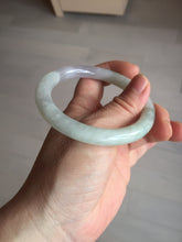 Load image into Gallery viewer, 55mm certified 100% natural type A green/purple/brown round cut jadeite jade bangle AU32-1339
