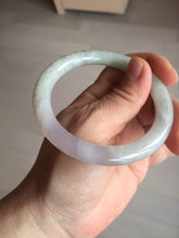 Load image into Gallery viewer, 55mm certified 100% natural type A green/purple/brown round cut jadeite jade bangle AU32-1339