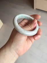Load image into Gallery viewer, 51.5mm 100% natural type A green/white/purple jadeite jade bangle BM48-8044