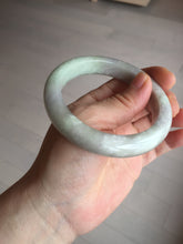 Load image into Gallery viewer, 56.7mm 100% natural type A green/white/purple jadeite jade bangle BM47-8037(certificate is lost)