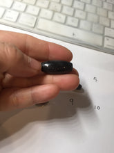 Load image into Gallery viewer, 100% Natural black/white WuJi(乌鸡) jadeite jade Olives shape dzi bead(heaven's bead 天珠) Pendant bracelet group PF49