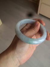 Load image into Gallery viewer, 55mm Certified type A 100% Natural green/white/purple Jadeite jade bangle BG32-0318