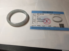 Load image into Gallery viewer, 59.2mm Certified Type A 100% Natural green purple Jadeite Jade bangle BQ56-6885