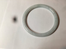 Load image into Gallery viewer, 57.2mm type A 100% Natural green/white round cut jadeite jade bangle AR97-2795