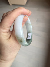 Load image into Gallery viewer, 54.2mm Certified type A 100% Natural dark green brown white purple Jadeite bangle AD120-3001
