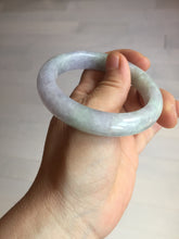 Load image into Gallery viewer, 54mm Certified Type A 100% Natural light green purple Jadeite Jade bangle PC98-9150