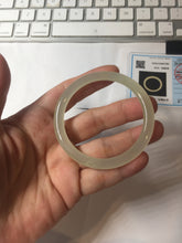 Load image into Gallery viewer, 51.3mm Certified 100% Natural icy watery yellow crystal sugar (黄冰糖) nephrite jade bangle HN139-3370