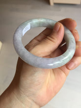Load image into Gallery viewer, 54mm Certified Type A 100% Natural light green purple Jadeite Jade bangle PC98-9150