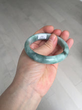 Load image into Gallery viewer, 54.3mm Certified 100% natural Type A dark green jadeite jade bangle BN12-7067