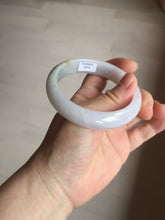 Load image into Gallery viewer, 57.7mm Certified 100% natural Type A dark green white purple jadeite jade bangle AH91-3014