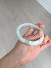 Load image into Gallery viewer, 56.7mm 100% natural type A green/white/purple jadeite jade bangle BM47-8037(certificate is lost)