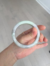 Load image into Gallery viewer, 56.7mm 100% natural type A green/white/purple jadeite jade bangle BM47-8037(certificate is lost)
