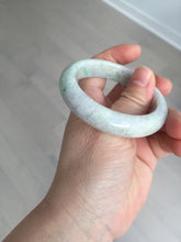Load image into Gallery viewer, 51.5mm 100% natural type A green/white/purple jadeite jade bangle BM48-8044
