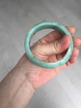 Load image into Gallery viewer, 54.9mm certified natural Type A apple green red jadeite jade bangle BN10-7078