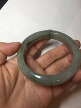 Load image into Gallery viewer, 56.2mm certified Type A 100% Natural green/red/gray/purple (FU LU SHOU) Jadeite Jade bangle BL78-8659