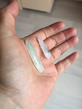 Load image into Gallery viewer, 100% natural type A icy watery light purple green blessed melon(福瓜) Jadeite Jade pendant AX144