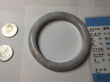 Load image into Gallery viewer, 60mm certified Type A 100% Natural light green red purple (Fu Lu Shou) Jadeite Jade bangle PC96-8467